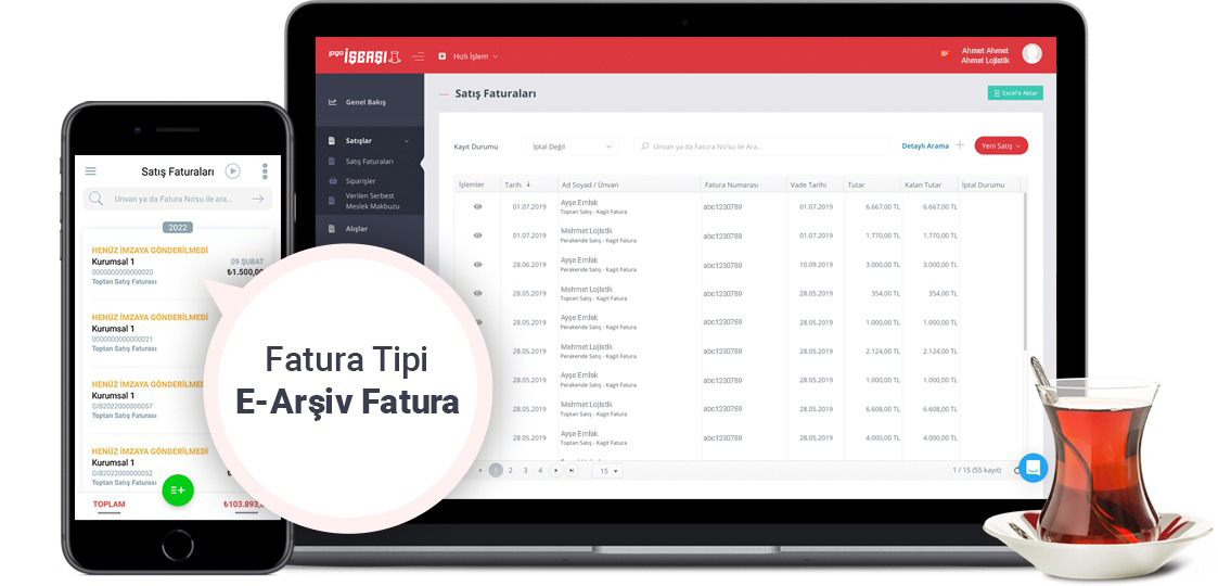 Kolay e-Arşiv Fatura Programı