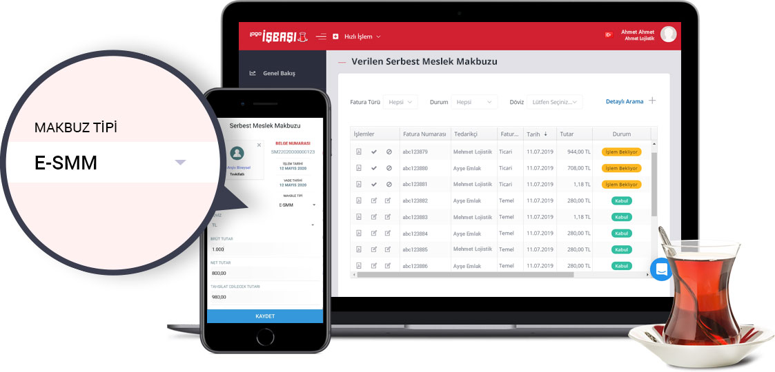 e-Serbest Meslek Makbuzu (e-SMM)